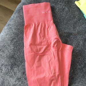 NVGTN CORAL CONTOUR SEAMLESS LEGGINGS